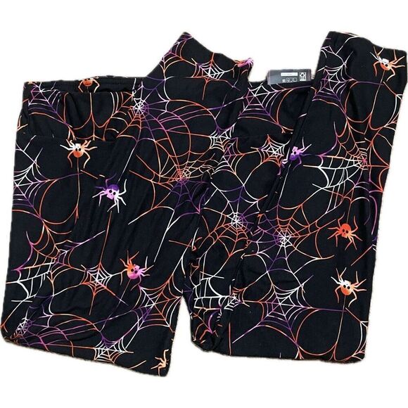 NOBO No Boundaries Juniors Halloween Spiderweb Leggings Size XXXL/3XG (21) - Picture 3 of 3